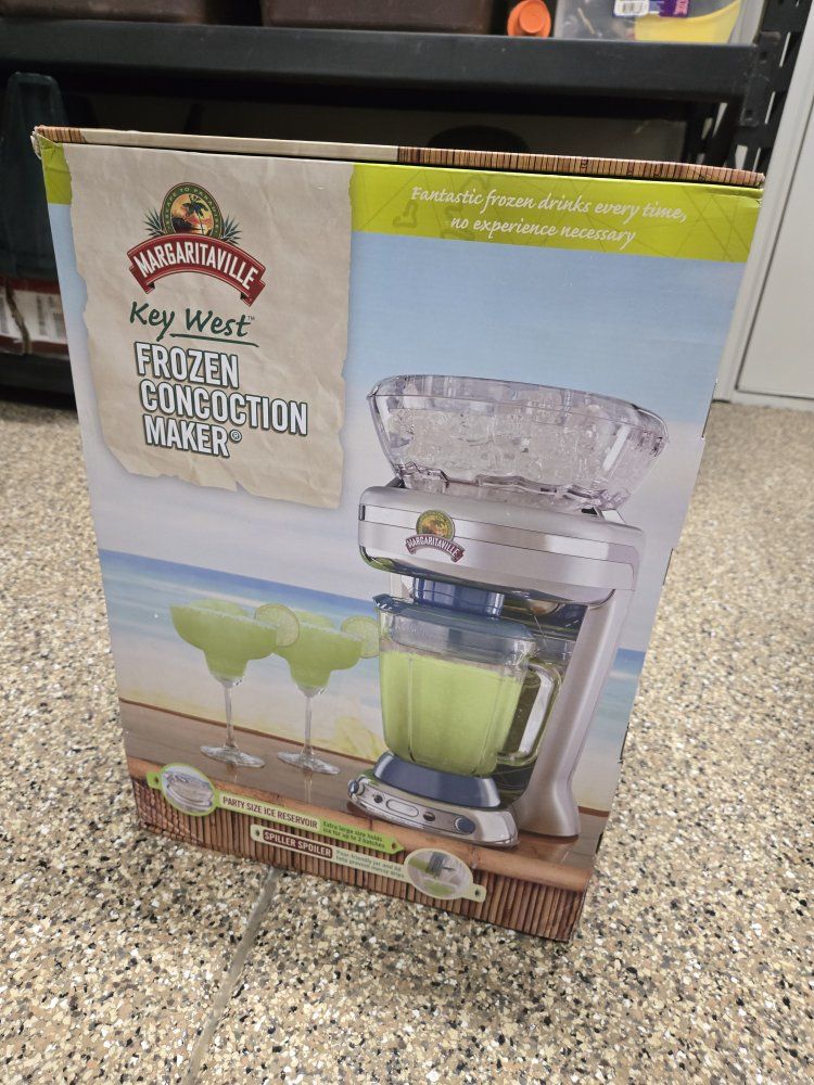 Brand New- Margaritaville Key West Frozen Concoction Maker