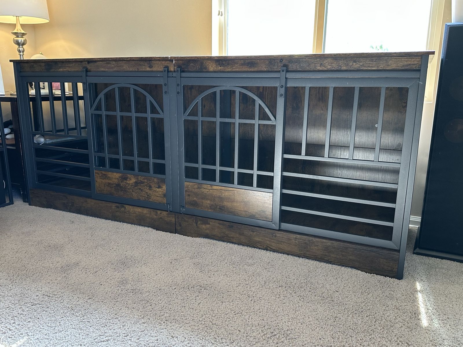 Extra Large Wood Dog Crate Kennel