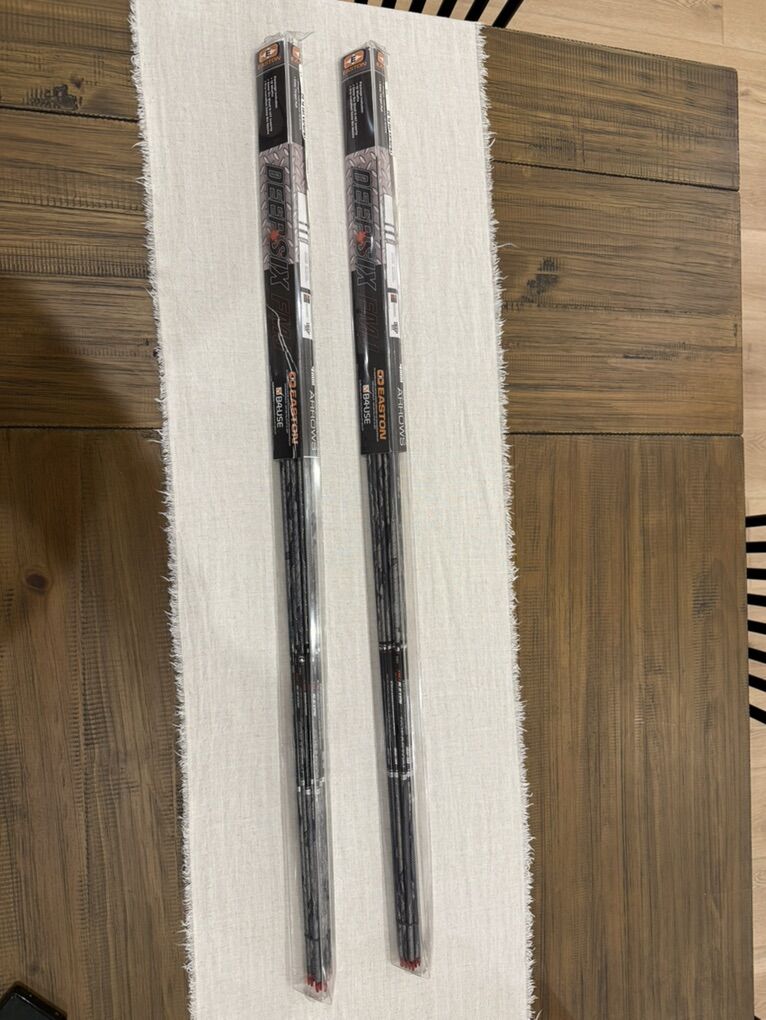 2 Dozen Easton FMJ Injection Deep Six  Arrows