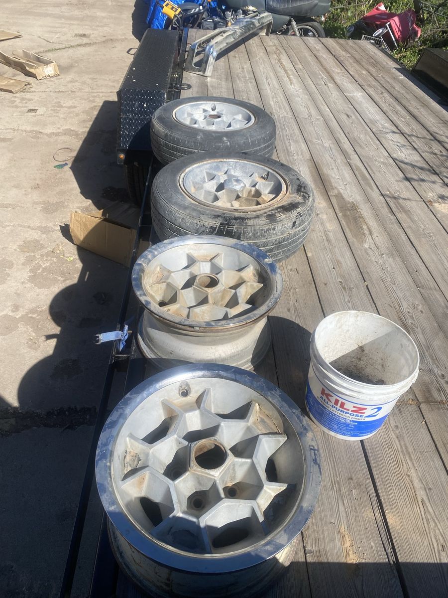 Pontiac Honeycomb Wheels 15" Gto Firebird