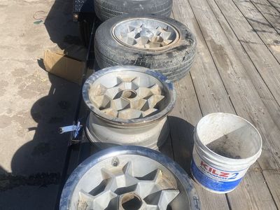 Pontiac Honeycomb Wheels 15" Gto Firebird