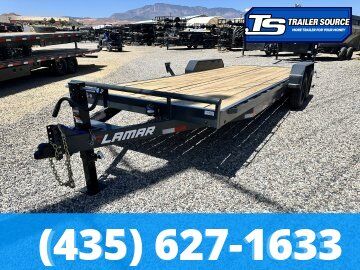 7x22 Lamar H6 Equipment Trailer - 14K GVWR Dovetail