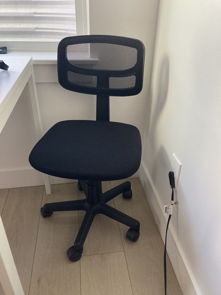 Small desk chair