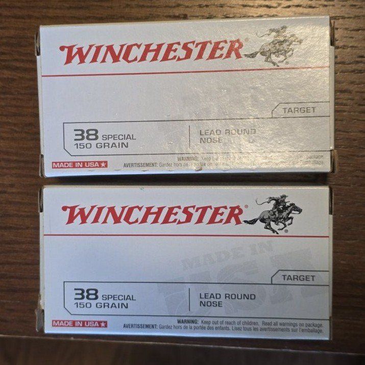 Winchester 38 Special 150 gr Ammo Brand New