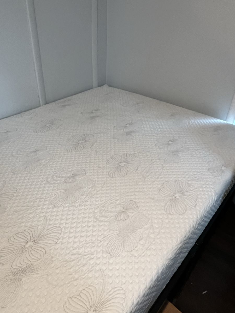 Full Memory foam mattress and frame