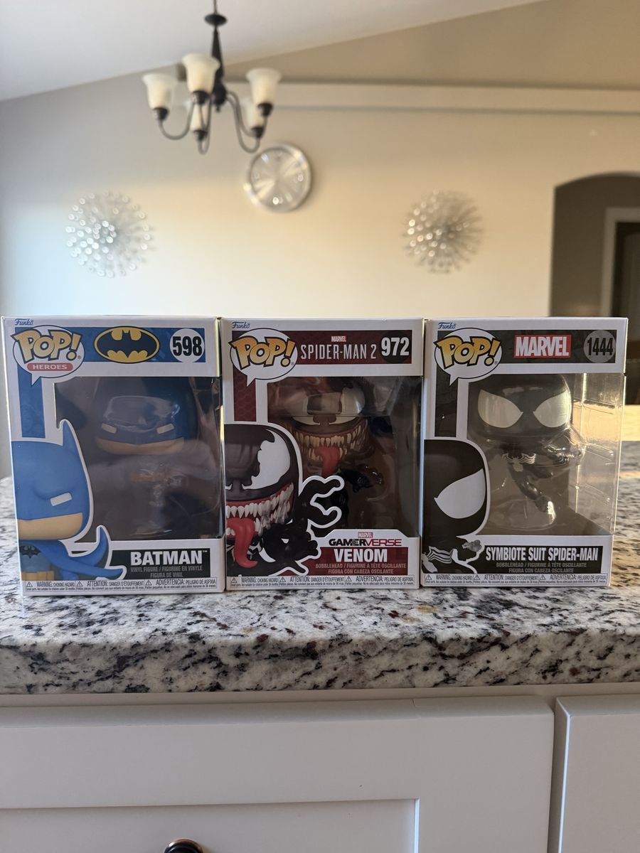 3 New POP FUNKOS
