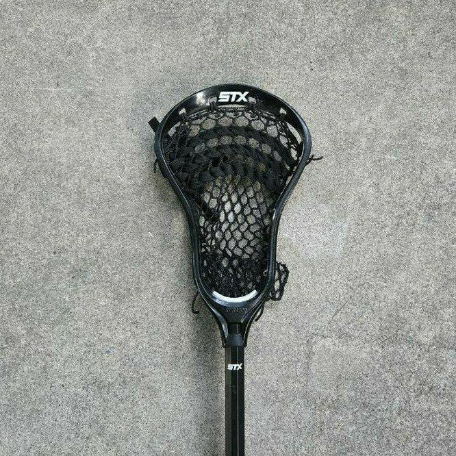 40.5" STX Stallion 6000 Black Attack/Midfield Lacrosse Stick