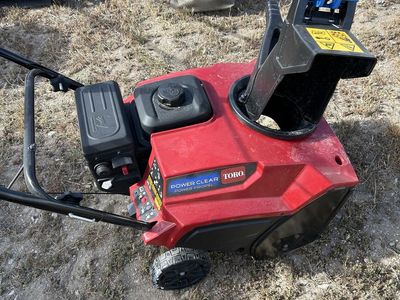 Toro 18” paddle snow blower