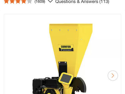 Champion 3 In Chipper Shredder