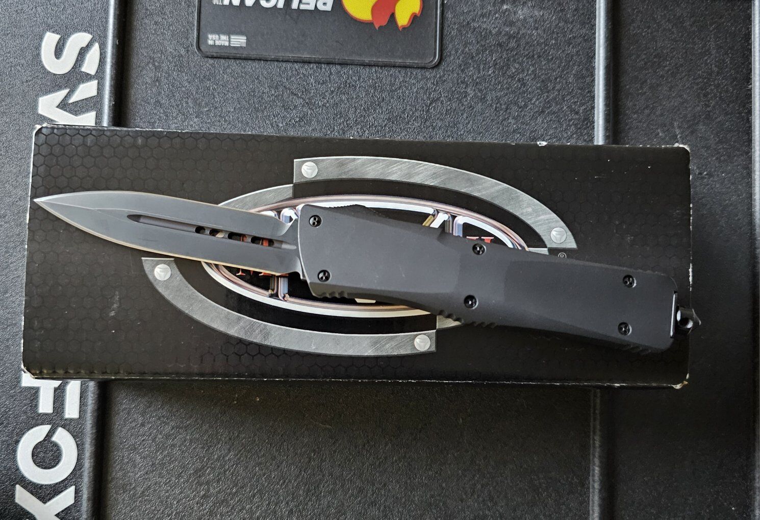 Microtech Troodon DLC 07 Smooth body