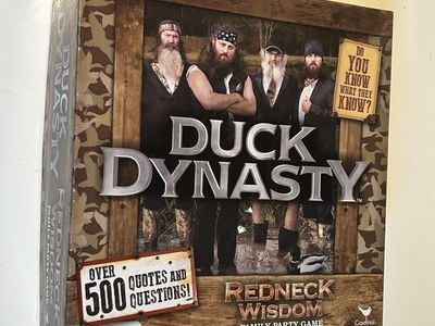 Duck Dynasty Redneck Wisdom Family Party Game Ages 10+ Cardinal Trivia Board Game