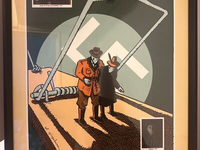 Framed Poster Of Art Spiegelman's Mouse Trap