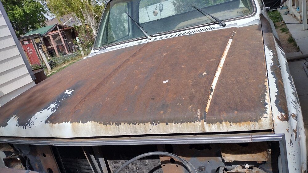Square body Chevy Hood