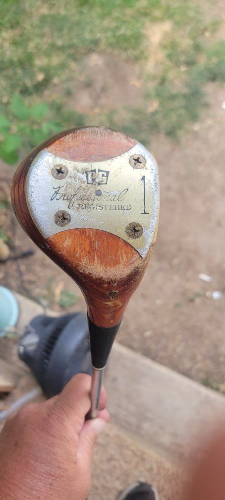 Vintage Professional Registered Golf Club - Wood Driver #1