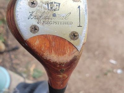 Vintage Professional Registered Golf Club - Wood Driver #1