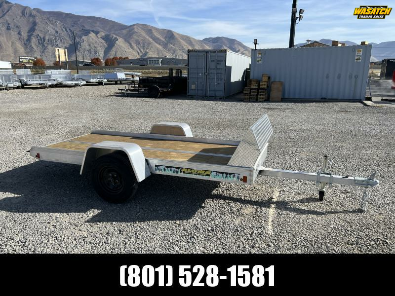 Aluma 4x10 5010 Tilt Aluminum Snowmobile Trailer