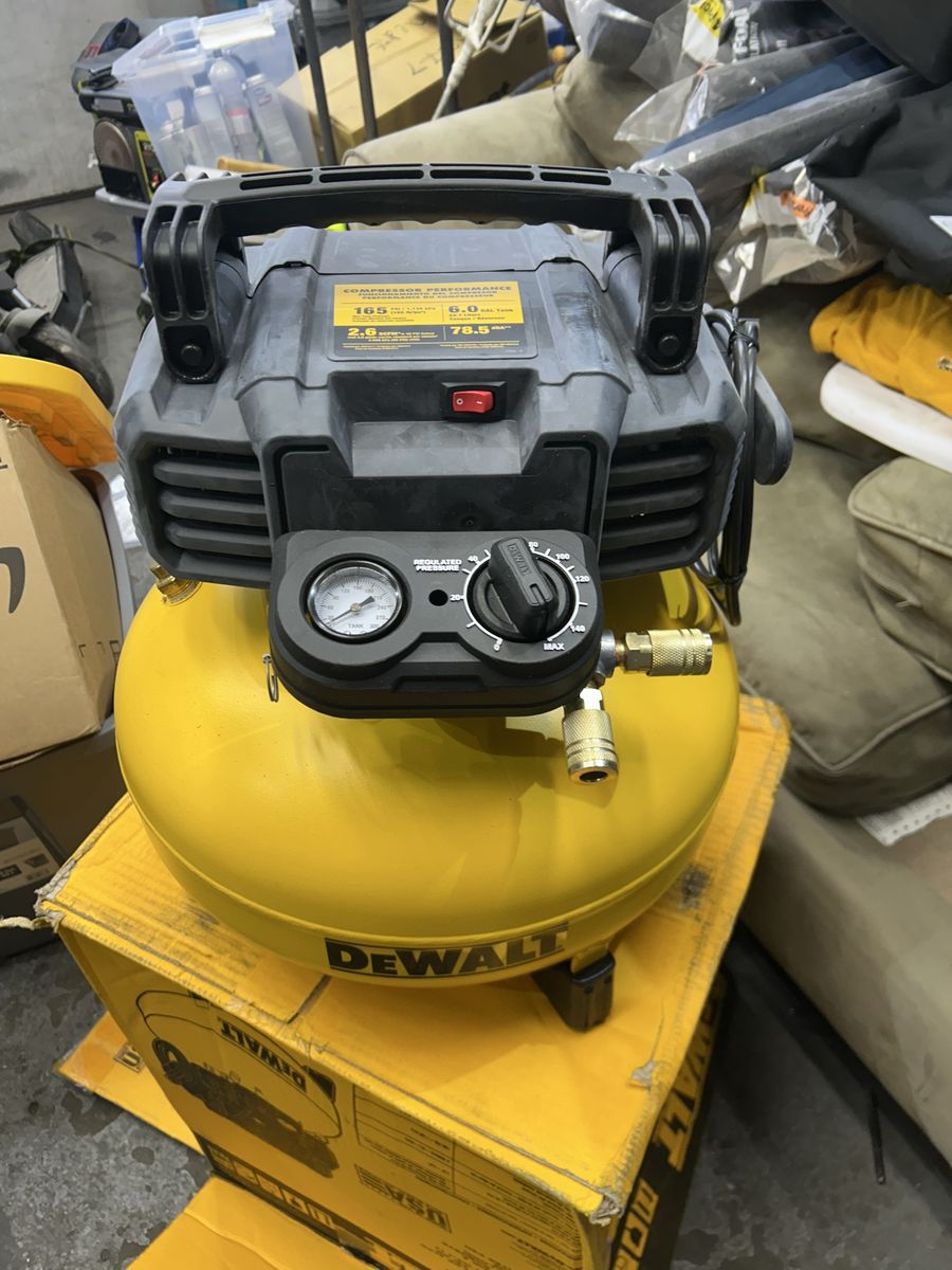 New dewalt air compressor
