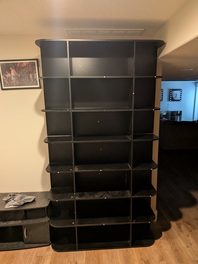 book shelf 85" x 11.6" x 47"