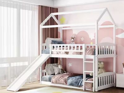 Bunk bed with slide