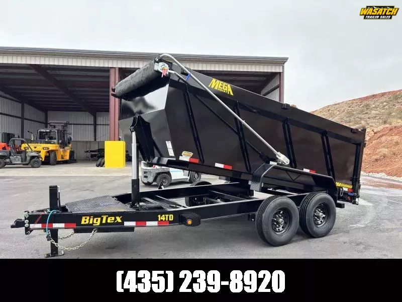 2026 Big Tex Trailers 7X14 15.4K 14TD HEAVY DUTY T