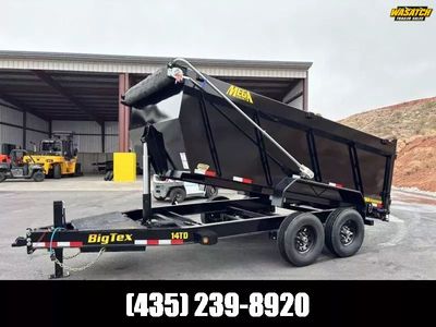 2026 Big Tex Trailers 7X14 15.4K 14TD HEAVY DUTY T