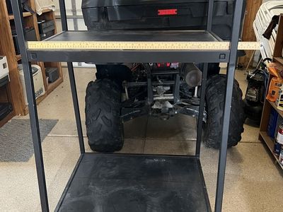 Heavy Duty Wheeled Metal Cart