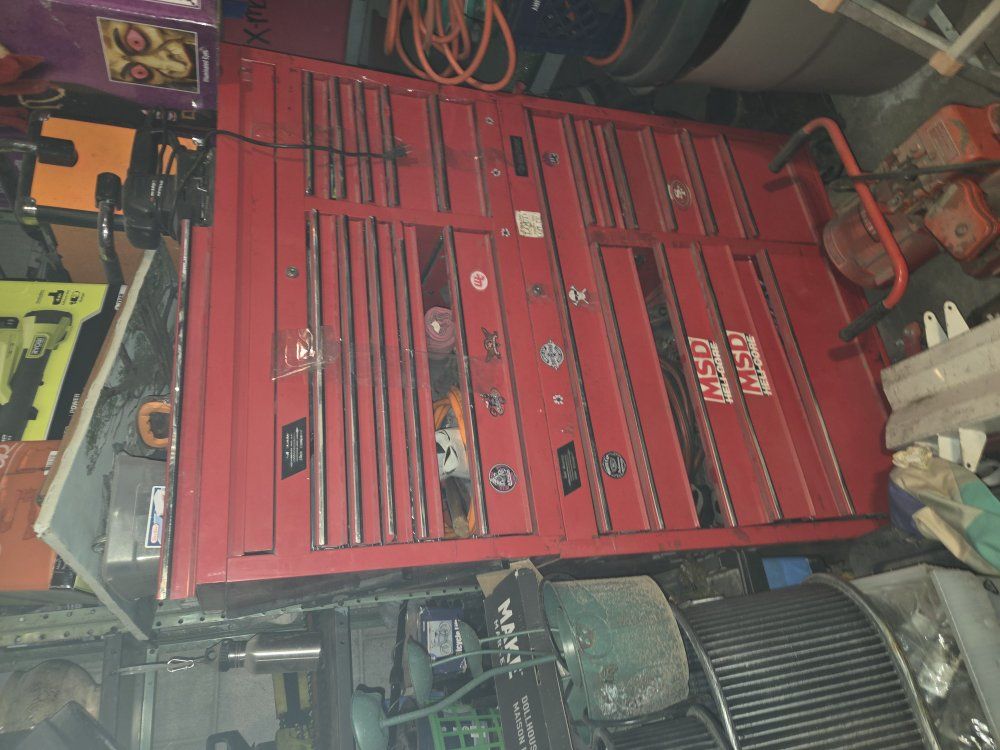 Husky double stacked Tool Box