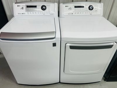 Lg Electric Top Load Set