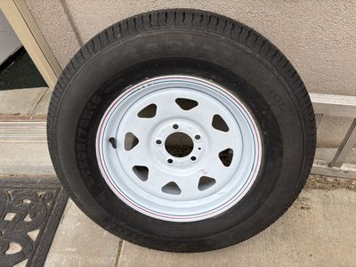 15” trailer spare tire