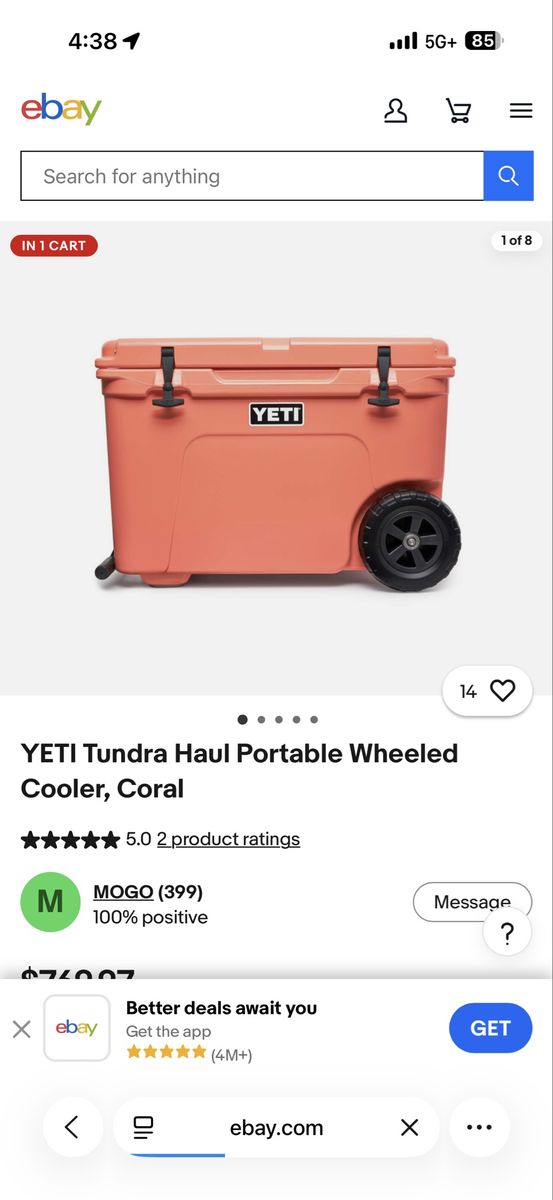 Yeti cooler