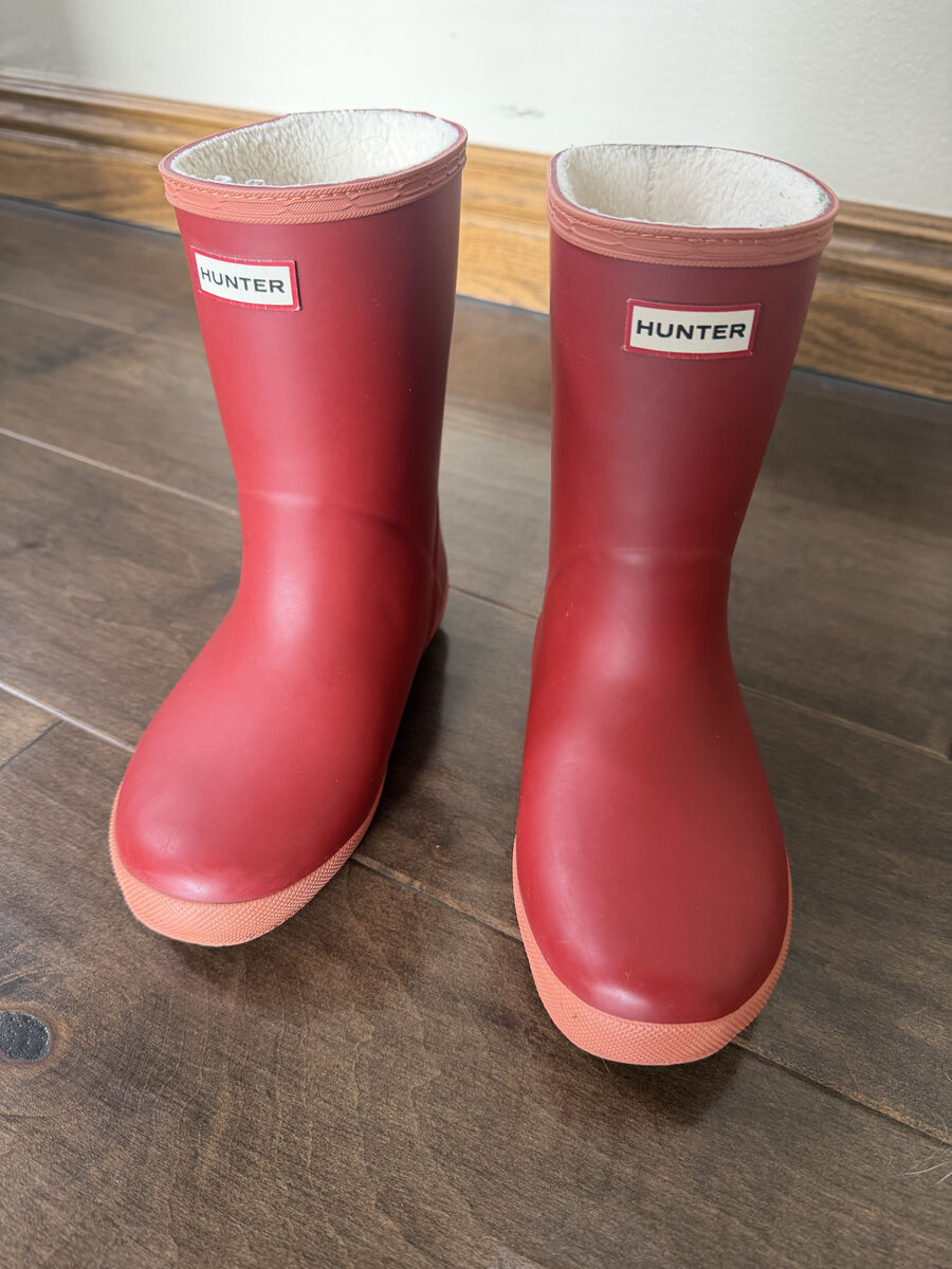 Hunter Original Kid's First Classic Insulated Boots - Size 2