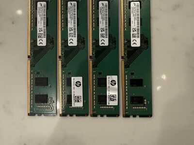 DDR4 Ram 8gb ram sticks