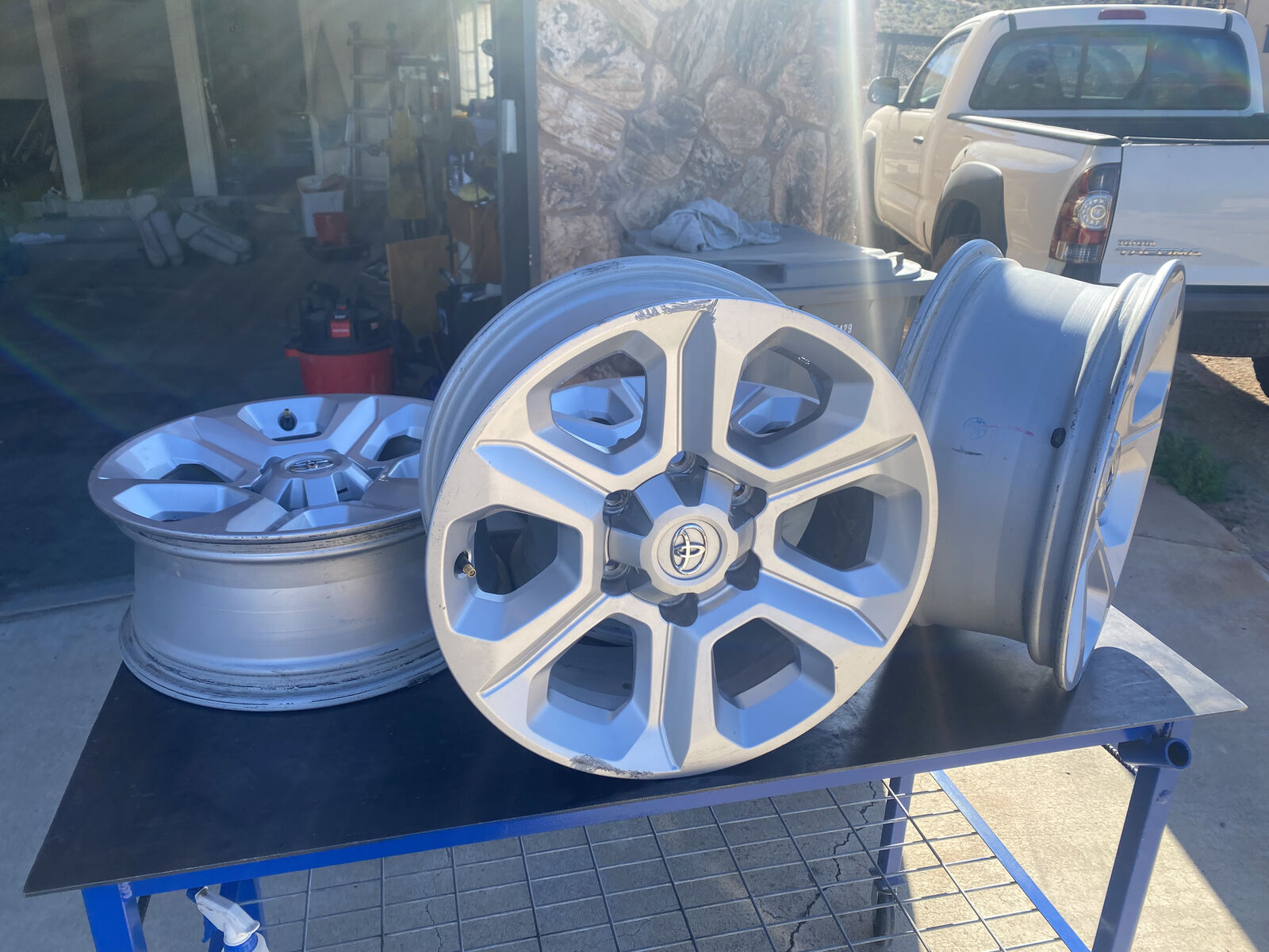 17x7 Toyota 4Runner wheels (take offs)