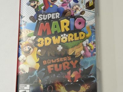 Nintendo Switch Game / Super Mario 3Ds World / Good Condition