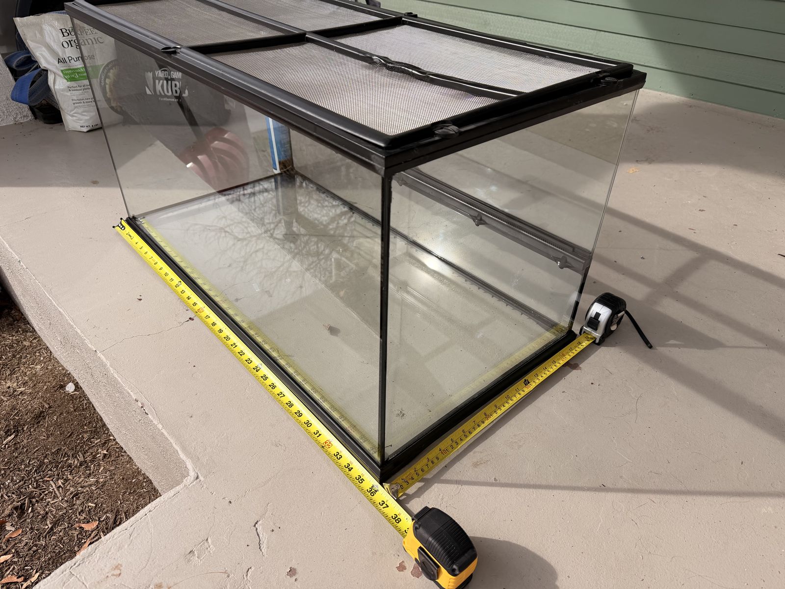 terrarium Wire Mesh Top 36x18.5x18.5