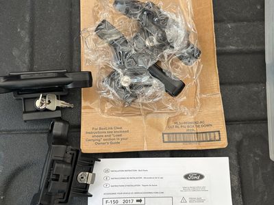 2017 Ford F150 Tie Downs