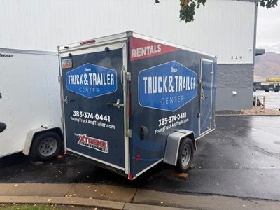 WELLS CARGO 6x12 ENCLOSED TRAILER RENTAL $45
