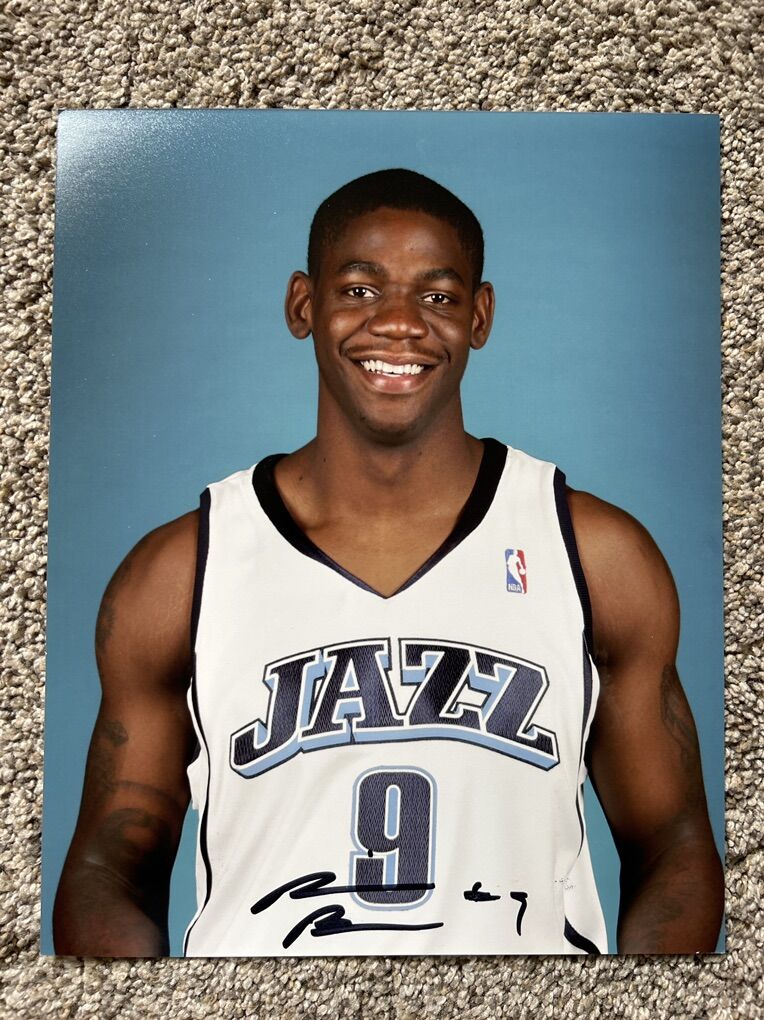 Ronnie Brewer Autograph Utah Jazz 8x10 Auto Signed