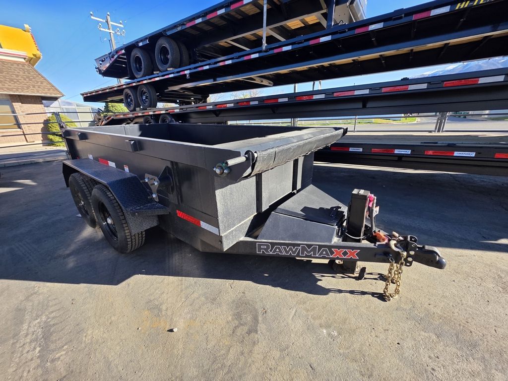 2025 RawMaxx 5X10 SDX 10K with Hydraulic Jack Dump