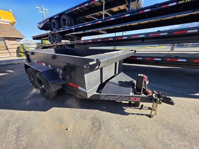 2025 RawMaxx 5X10 SDX 10K with Hydraulic Jack Dump