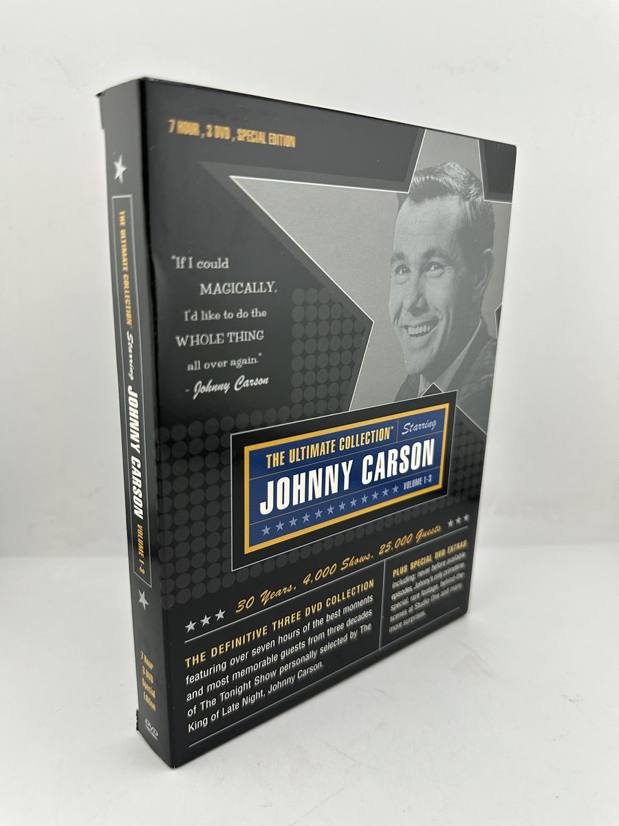Johnny Carson Ultimate Collection Volumes 1-3 3 DVD Special Edition