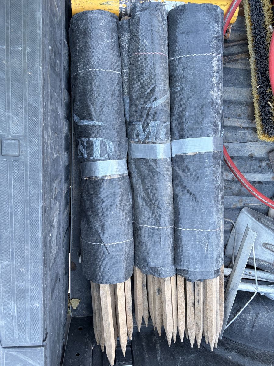 Silt Fence 3 Rolls (100 ft each), $75 OBO for all three