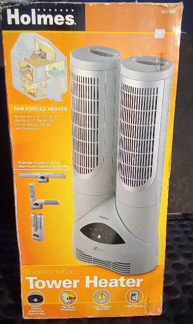 One Touch Electric Heater Transformable