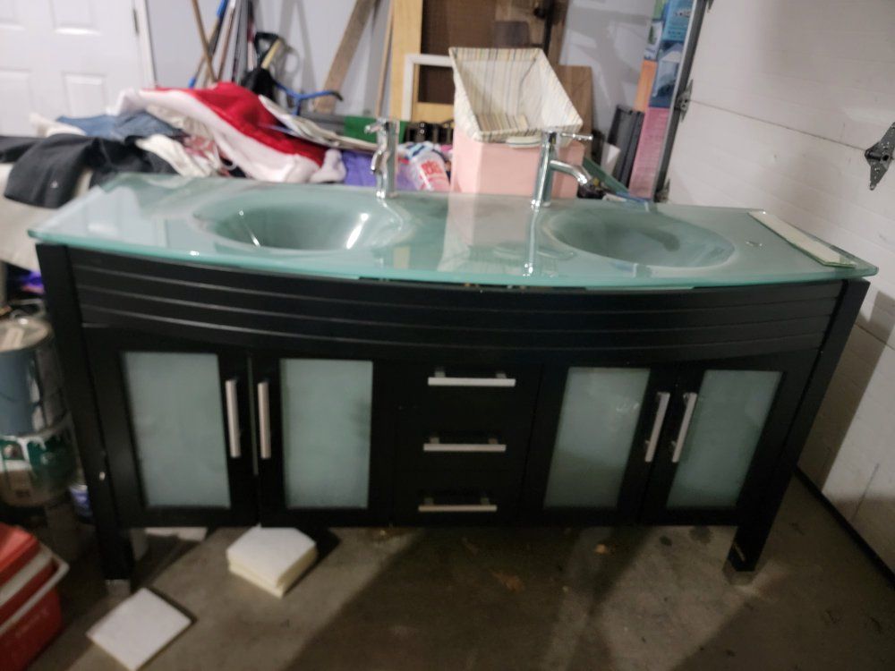 bathroom vanity double sink