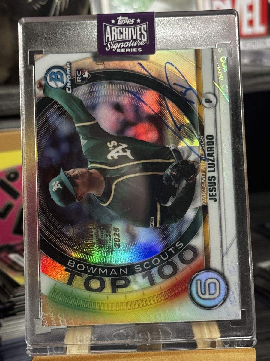 Topps Archives Signatures 2025 Jesus Luzardo