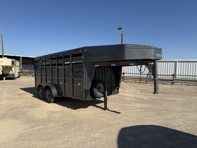 2025 Titan Trailers 16' Challenger Stock / Stock Combo Trailer