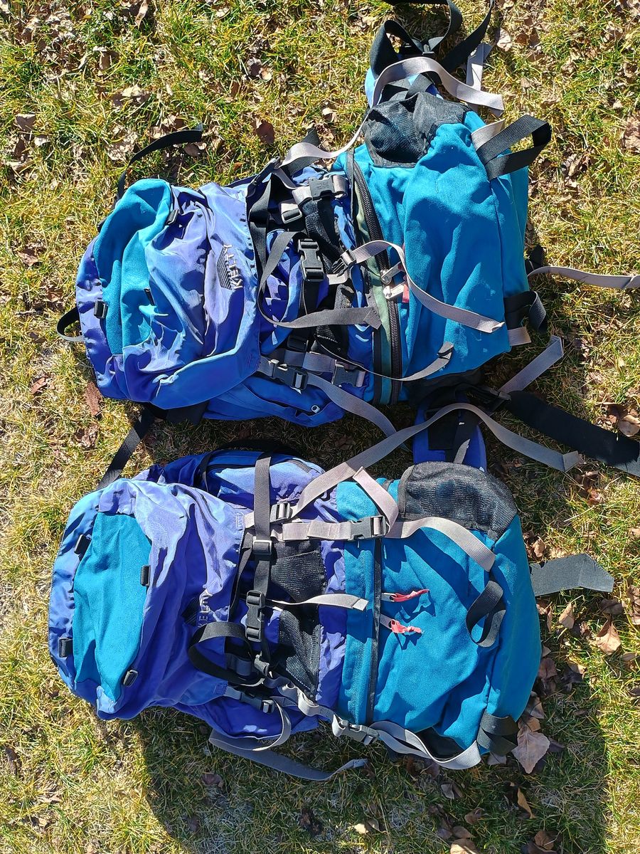 Two Kelty Arapaho 105L Packs