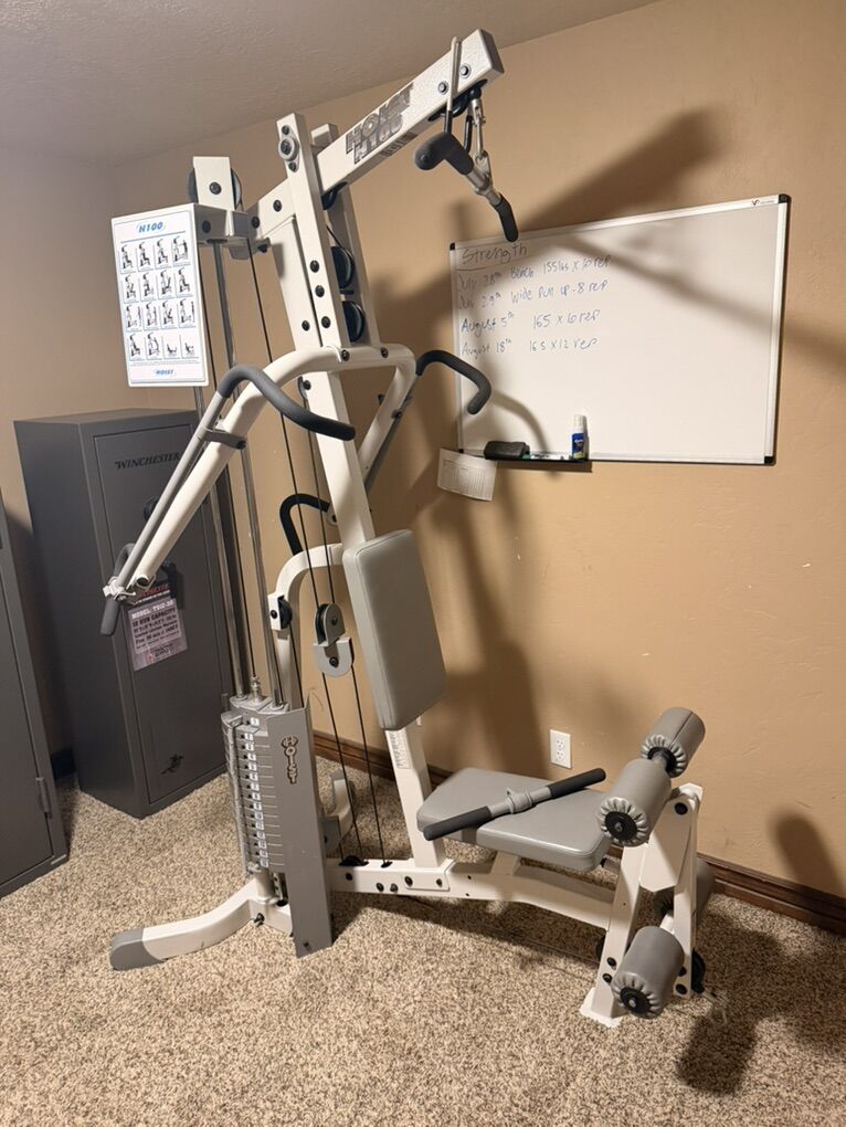 Home Gym -Lat PullDown, Chest Fly, Rows & More