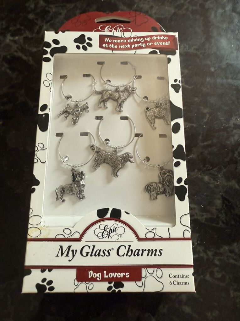 Dog Wine Glass Charms