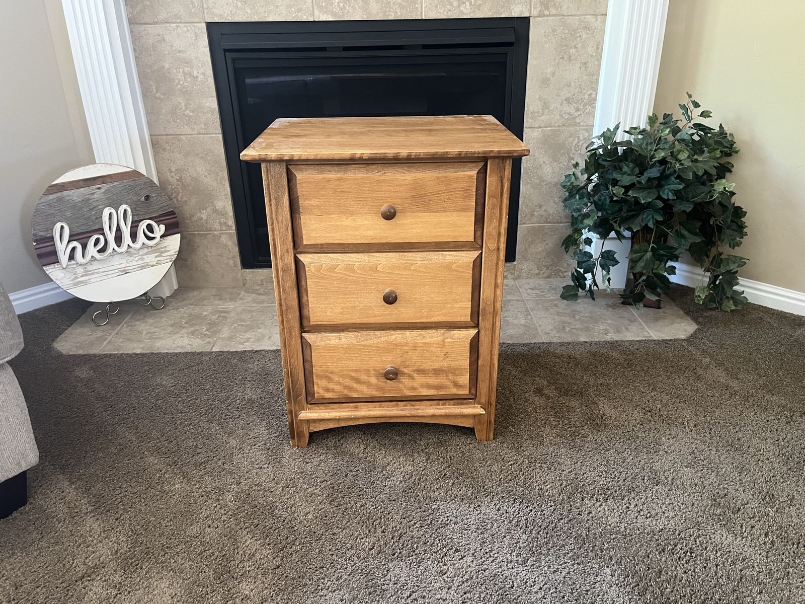 Sturdy wood stand